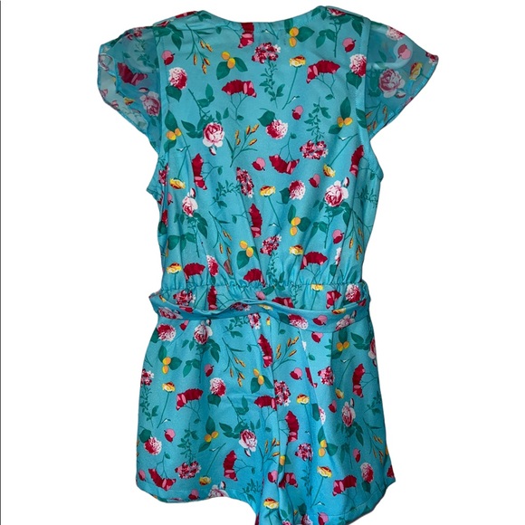VINCE CAMUTO Little Girls Floral Romper Size 6 NWT - Picture 5 of 5